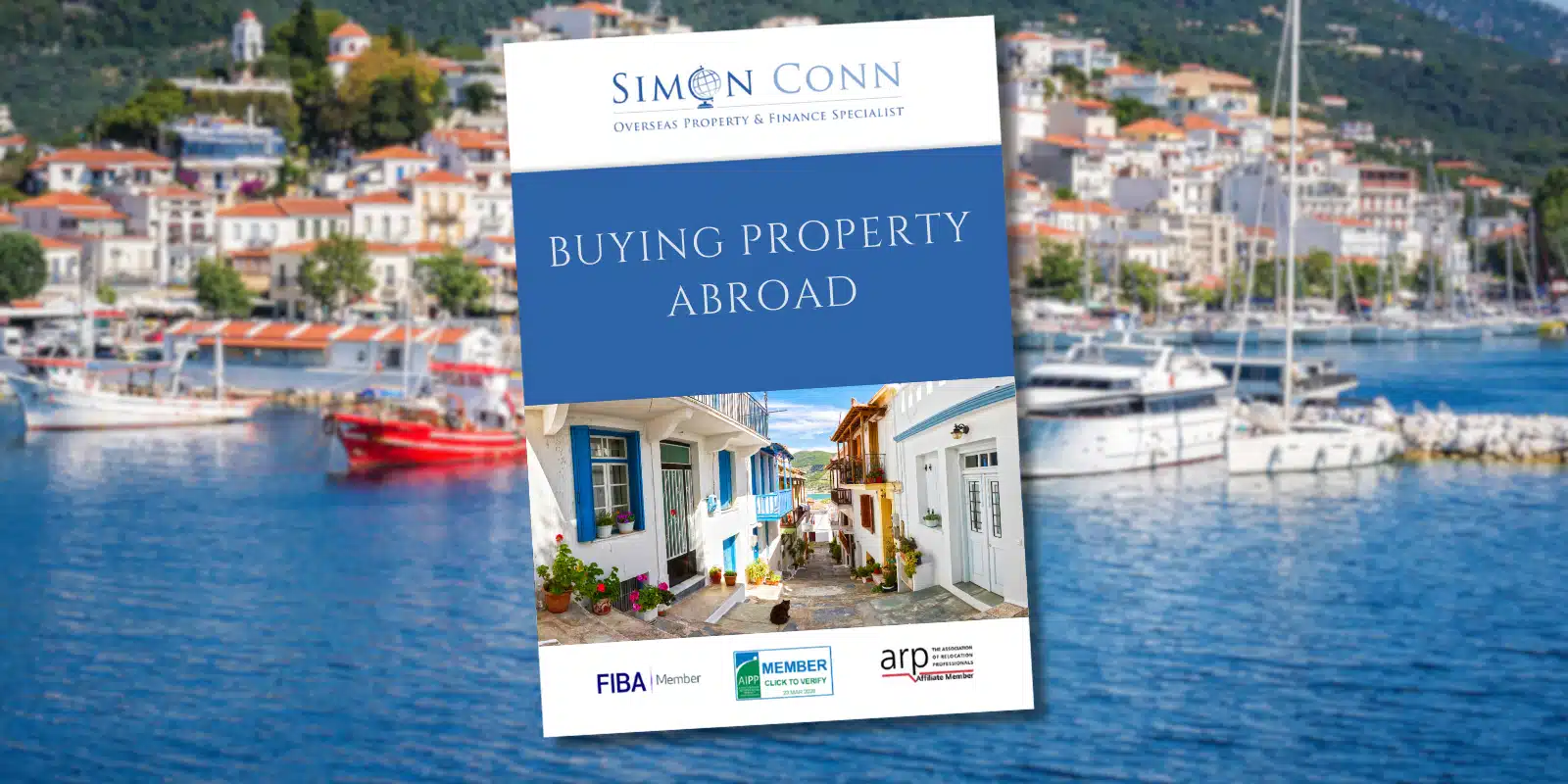 Front cover of the Guide to Buying Property & Getting a Mortgage in France.